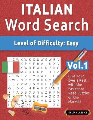 Italian Word Search - Level of Difficulty -  Delta Classics