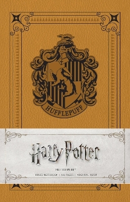 Harry Potter: Hufflepuff Ruled Notebook -  Insight Editions