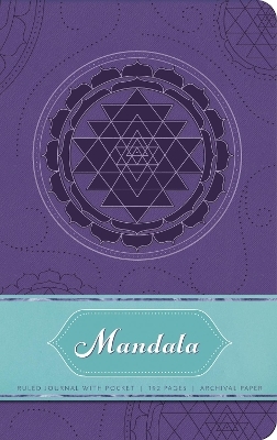 Mandala Hardcover Ruled Journal