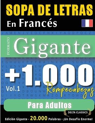 Sopa de Letras En Franc&eacute;s Formato Gigante -  Delta Classics