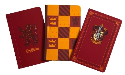 Harry Potter: Gryffindor Pocket Notebook Collection -  Insight Editions