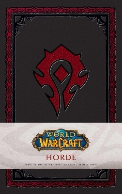 World of Warcraft: Horde Hardcover Ruled Journal. Redesign