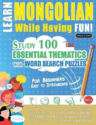 Learn Mongolian While Having Fun! - For Beginners