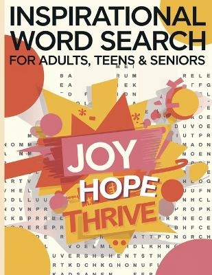 Inspirational Word Search Book for Adults, Seniors