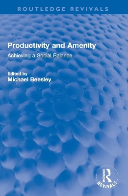 Productivity and Amenity - 
