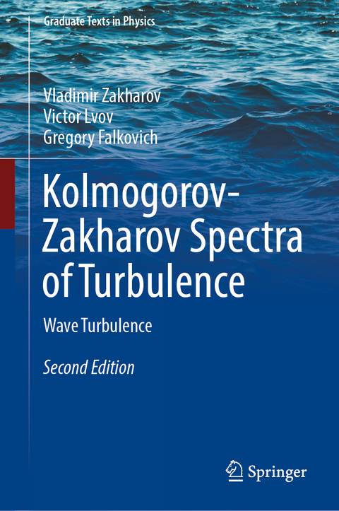 Kolmogorov-Zakharov Spectra of Turbulence - Vladimir Zakharov, Victor Lvov, Gregory Falkovich