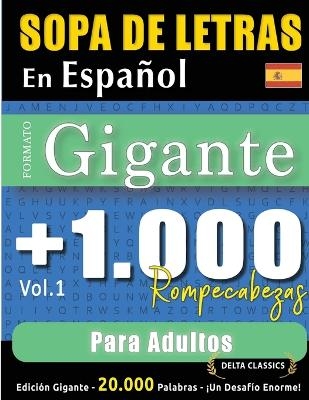 Sopa de Letras En Español Formato Gigante