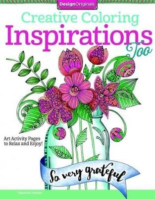 Creative Coloring A Second Cup of Inspirations - Valentina Harper