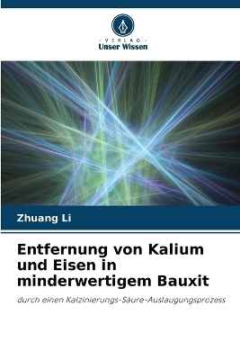 Entfernung von Kalium und Eisen in minderwertigem Bauxit