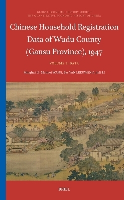 Chinese Household Registration Data of Wudu County (Gansu Province), 1947 (Volume 3)