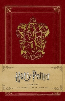Harry Potter: Gryffindor Ruled Notebook -  Insight Editions