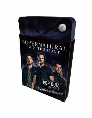 Supernatural Pop Quiz Trivia Deck - Chip Carter