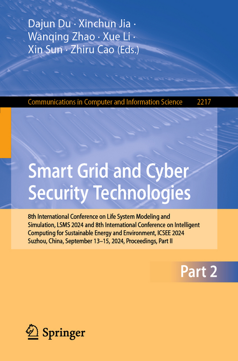 Smart Grid and Cyber Security Technologies - 