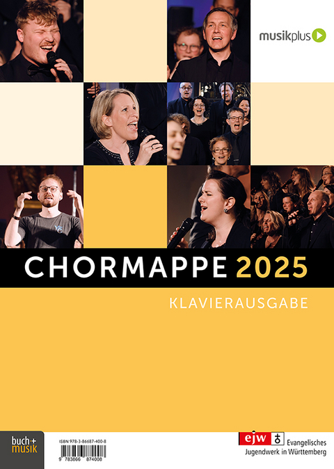 Chormappe 2025 Klavierausgabe - 