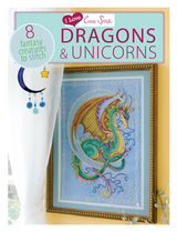 I Love Cross Stitch &ndash; Dragons & Unicorns -  Various Contributors