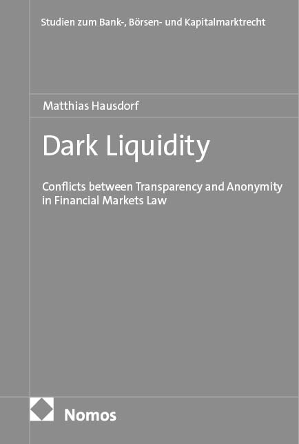 Dark Liquidity - Matthias Hausdorf