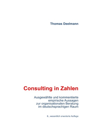 Consulting in Zahlen