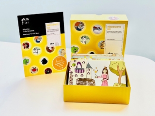 Märchenhafte Box und Materialien für die Lehrperson
