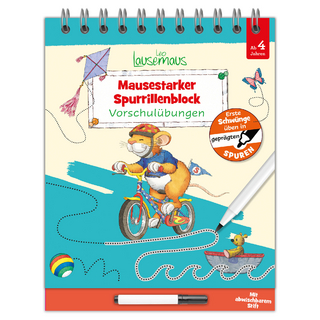 Leo Lausemaus - Mausestarker Spurrillenblock - Vorschulübungen