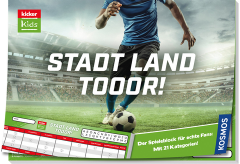 Kicker Kids Stadt-Land-Tor!