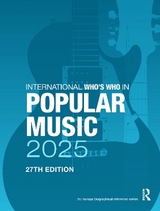 International Who’s Who of Popular Music 2025 - Publications, Europa