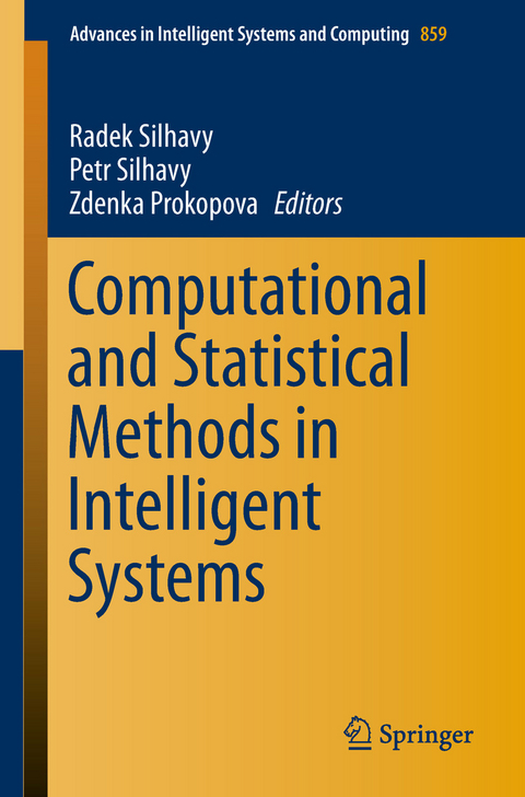 Computational and Statistical Methods in Intelligent Systems - 