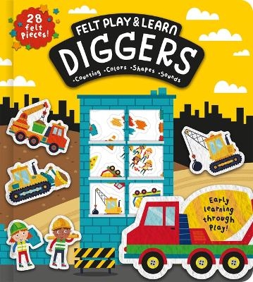 Felt Play & Learn Diggers - Alice Barker