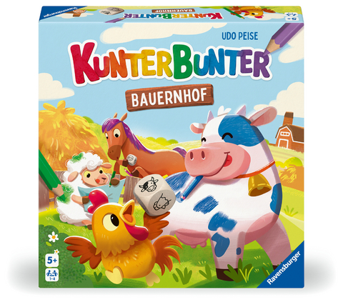 Kunterbunter Bauernhof - Kinderspiel ab 5 Jahre - Udo Peise