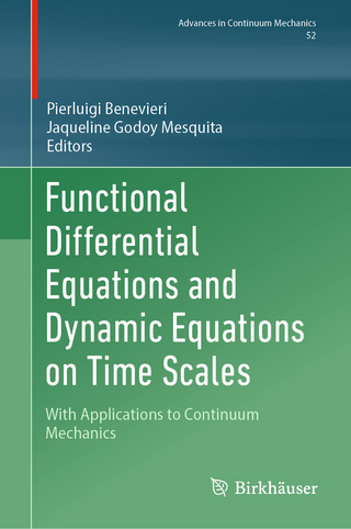 Functional Differential Equations and Dynamic Equations on Time Scales