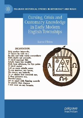 Cursing, Crisis and Customary Knowledge in Early Modern English Townships - Karen O'Brien