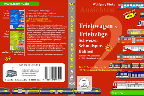 Triebwagen und Triebz&uuml;ge Schweizer Schmalspurbahnen Teil 2 - Wolfgang Finke