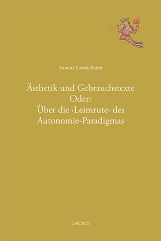 Ästhetik und Gebrauchstexte