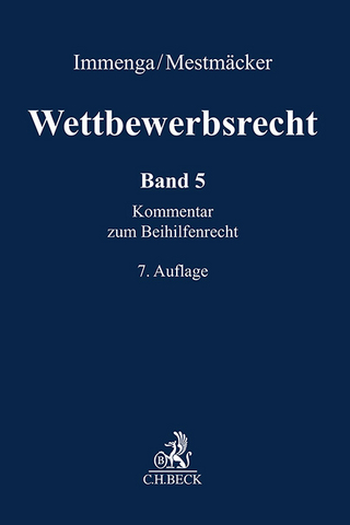 Wettbewerbsrecht Band 5: Beihilfenrecht