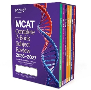 MCAT Complete 7-Book Subject Review 2026-2027, Set Includes Books, Online Prep, 3 Practice Tests