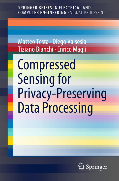 Compressed Sensing for Privacy-Preserving Data Processing -  Tiziano Bianchi,  Enrico Magli,  Matteo Testa,  Diego Valsesia