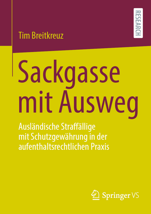 Sackgasse mit Ausweg - Tim Breitkreuz