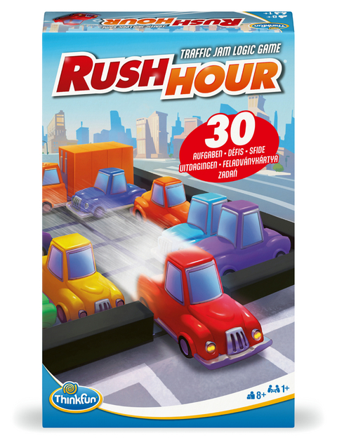 ThinkFun Rush Hour Rush Hour&reg; Mitbringspiel - Denkspiel ab 8 Jahre