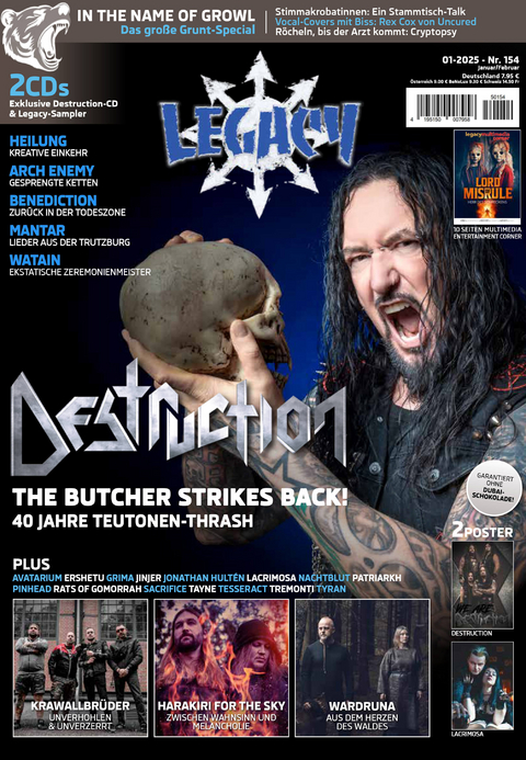 LEGACY MAGAZIN: THE VOICE FROM THE DARKSIDE - 
