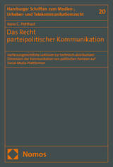 Das Recht parteipolitischer Kommunikation - Keno C. Potthast