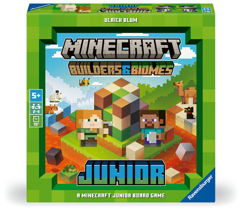 Minecraft Builders & Biomes Junior - Kinderspiel ab 5 Jahre - Ulrich Blum