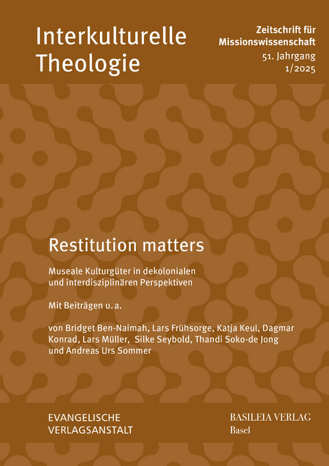 Restitution matters - 