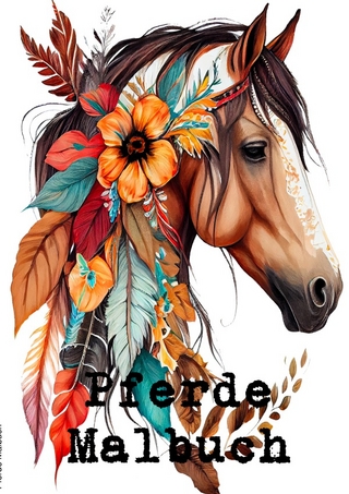 Pferde Malbuch