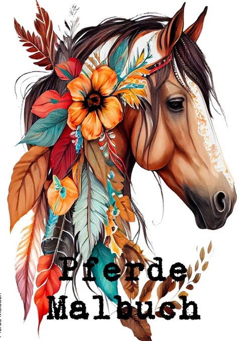 Pferde Malbuch - Marlen Pauli