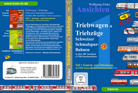 Triebwagen und Triebz&uuml;ge Schweizer Schmalspurbahnen Teil 1 - Wolfgang Finke
