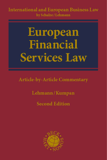 European Financial Services Law - 