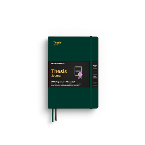 Thesis Journal Deutsch (Forest Green) - Schreibinstitut Autor