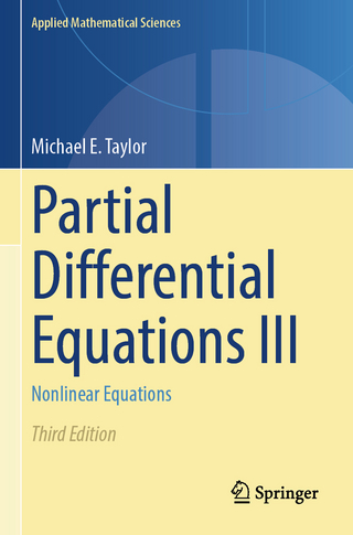 Partial Differential Equations III
