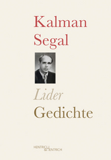 Lider. Gedichte - Kalman Segal