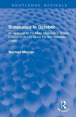 Sunshades in October - Norman Macrae