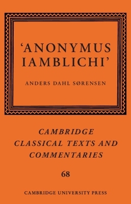 &lsquo;Anonymus Iamblichi&rsquo;